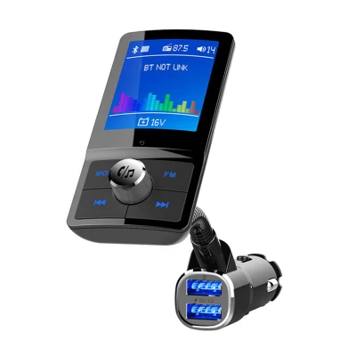 FM トランスミッターと Bluetooth カーチャージャーを備えたハンズフリー カー キット