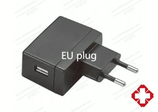 EN/IEC 60601 証明書 6 ワット最大 5 V 医療用 USB 充電器 6 V 9 V 壁変圧器 24 V Alimentazione 12 V 壁 AC DC アダプタ