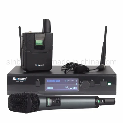 Sinbosen UHF デジタルワイヤレスマイク Ewd1 626-668MHz ポータブルラベリアマイク